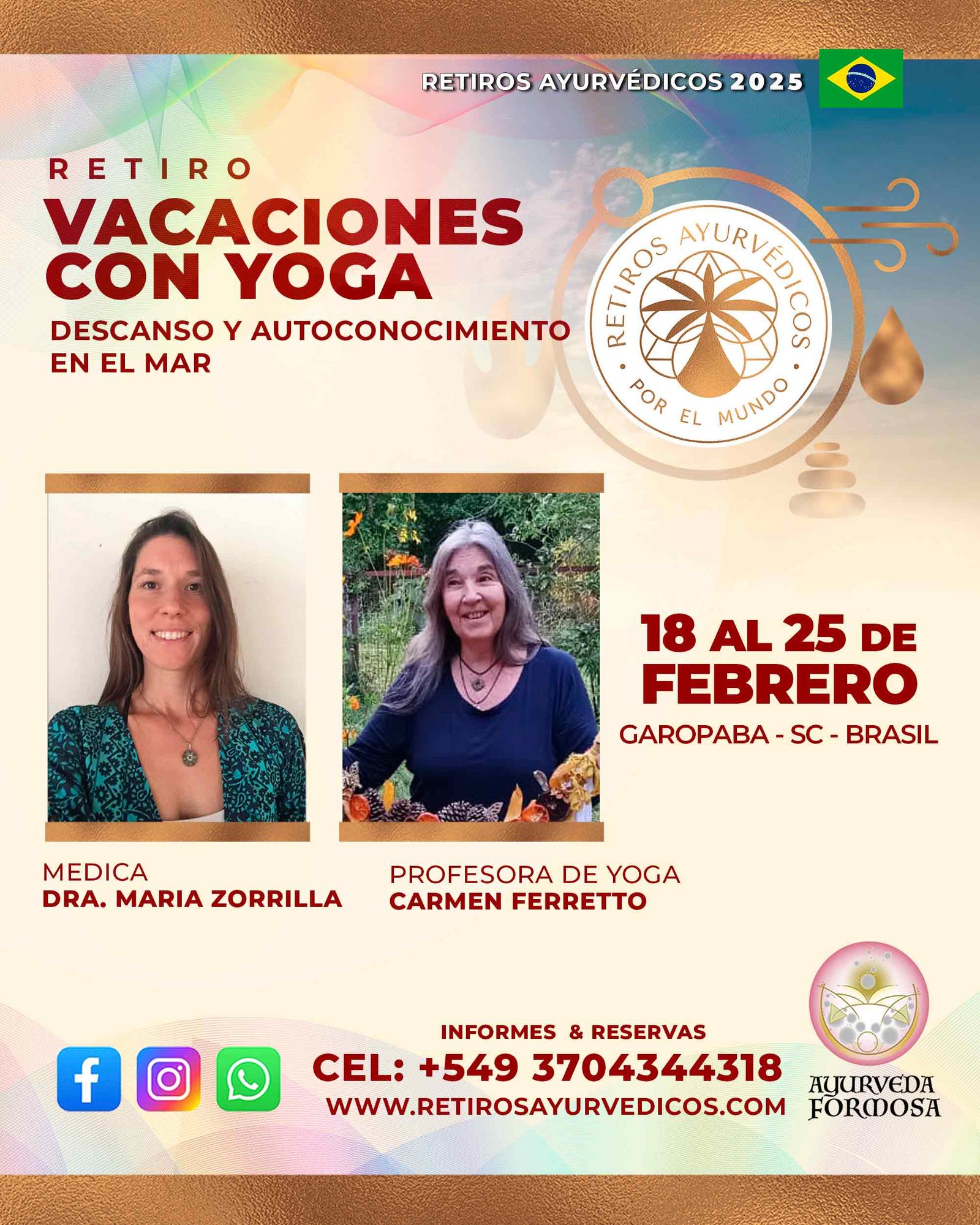 Vacaciones com Yoga